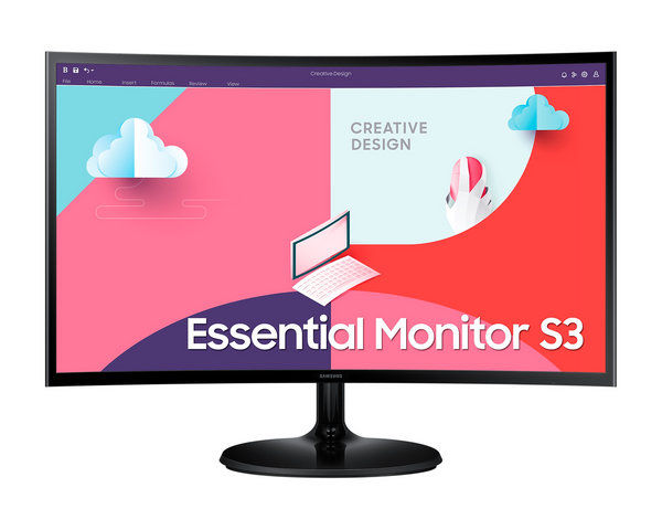 MONITOR SAMSUNG LED 24 _ LS24C360EAUXEN _ FHD (1920x1080)	