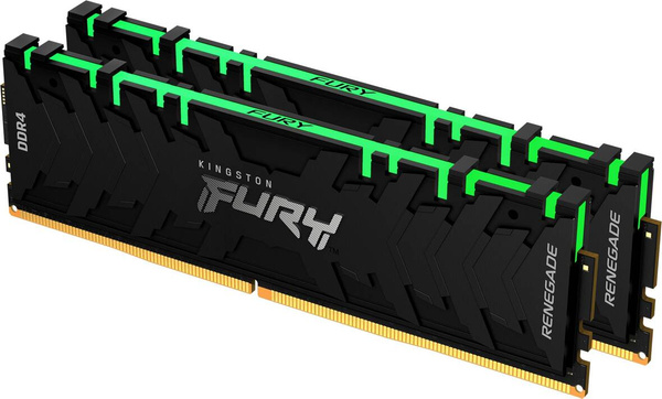 Pamięć RAM Kingston Fury Renegade RGB DDR4 16GB 4266MHz (KF442C19RBAK2/16)