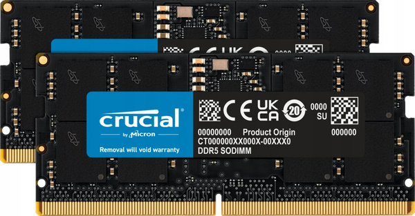Pamięć RAM Crucial 48 GB CT2K24G56C46S5 5600 MHz (CT2K24G56C46S5)