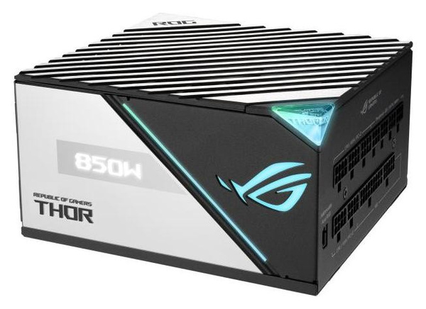 Zasilacz modularny ATX ASUS ROG-THOR-850P2-GAMING 850W Platinum II
