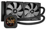 Chłodzenie wodne Corsair iCUE H100i Elite LCD (CW-9060061-WW)(W)