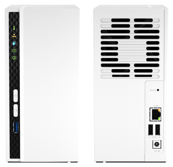 Serwer NAS Qnap TS-233 8TB (2x4TB) WD RED PRO