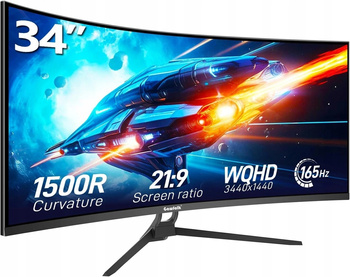 Monitor Gawfolk GF340C USZKODZONY