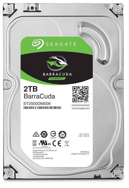 Dysk HDD 3.5" Seagate Barracuda ST2000DM006 2TB 7200RPM SATA III USZKODZONY