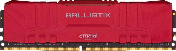 X23-EU0541_Pamięć RAM Crucial Ballistix Red 1x8GB DDR4 2666MHz CL16 (BL8G26C16U4R) USZKODZONY