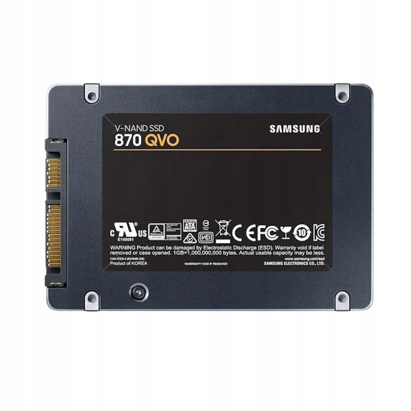 Dysk SSD Samsung 870 QVO 1TB 2,5" SATA III (MZ-77Q1T0BW)USZKODZONY