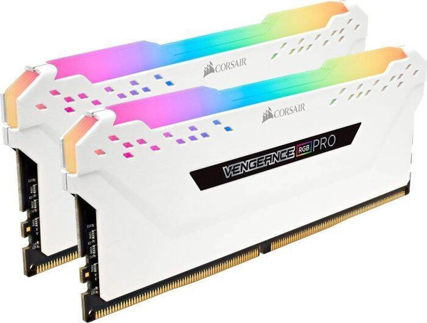 Pamięć Corsair Vengeance RGB PRO DDR4 16GB 2666MHz (CMW16GX4M2A2666C16W)