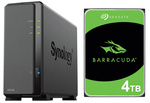 Serwer NAS Synology DiskStation DS124 4TB Seagate Barracuda