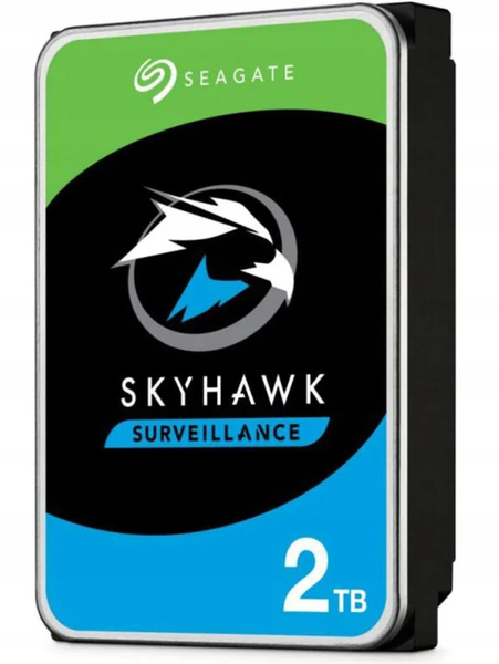 Dysk twardy Seagate SkyHawk 2 TB SATA III 3,5" (ST2000VX017) USZKODZONY