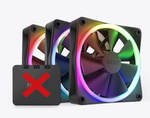 Zestaw 3 wentylatorów NZXT Aer RGB 2 120mm (HF-2812C-TB)