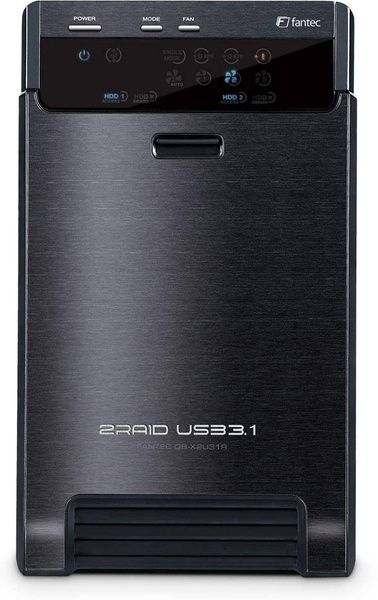Obudowa HDD 3.5" RAID Fantec QB-X2U31R 2-Bay