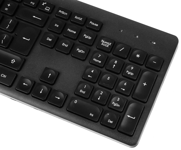 Klawiatura K-730 i myszka M136 - bezprzewodowy zestaw biurowy USB 2.4GHz (QWERTY PL)