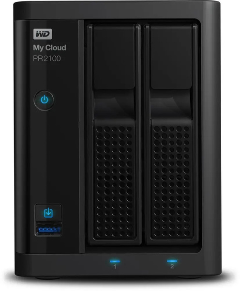 NAS WD My Cloud Pro Series PR2100 0TB (2x0HDD) 4GB 2xLAN USZKODZONY