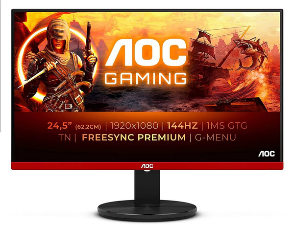 MONITOR GAMINGOWY AOC G2590FX USZKODZONY