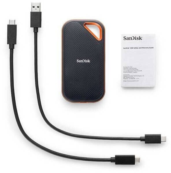 Dysk zewnętrzny SSD SanDisk SDSSDE81-4T00-G25 4TB (SDSSDE81-4T00-G25)USZKODZONY