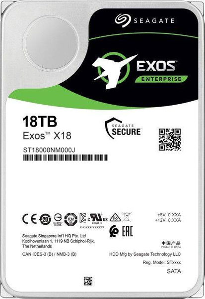 DYSK HDD 3.5 SEAGATE EXOS X18 ST18000NM000J 18TB