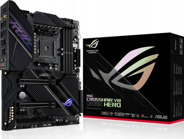 Płyta główna ATX Asus ROG Crosshair VIII Dark Hero (ROG CROSSHAIR VIII DARK HERO) USZKODZONA