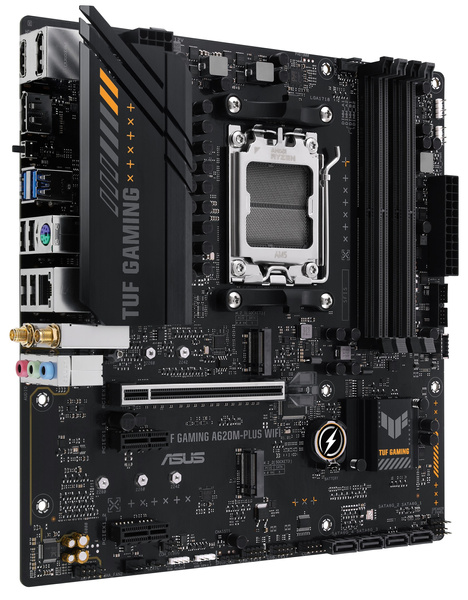 Płyta główna mATX Asus TUF Gaming A620M-PLUS WiFi (USZKODZONA)