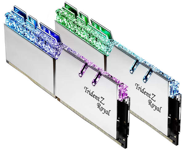 Pamięć RAM G.SKILL Trident Z Royal 32GB (2x16GB) DDR4 3200MHz CL14 (F4-3200C14D-32GTRS)