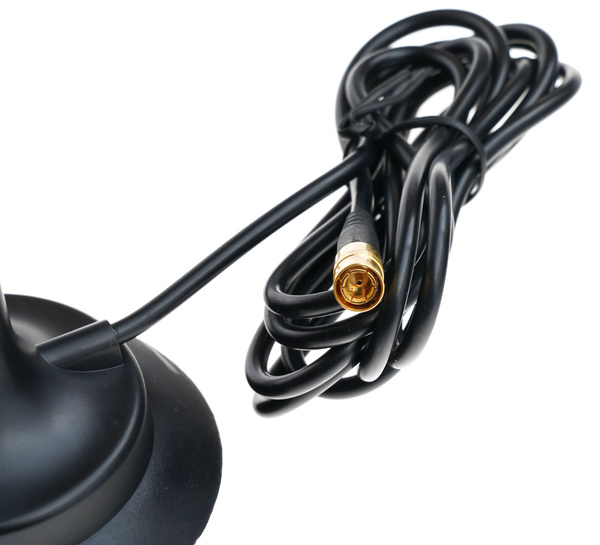 ANTENA SEGMENTOWA DAB / GPS / 30CM PRZYSSAWKA 6.2 x 3.2mm z pinem
