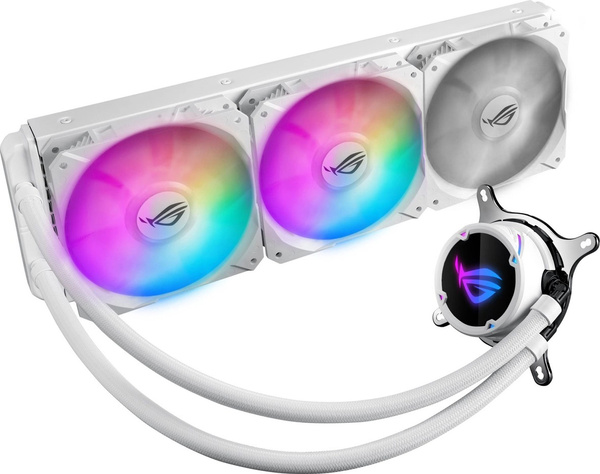 Chłodzenie wodne 360mm Asus ROG Strix LC 360 RGB WE (90RC0072-M0UAY0) (W) (B)