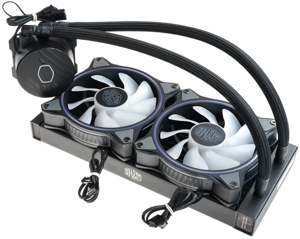 Chłodzenie wodne 240mm Cooler Master MasterLiquid Core ARGB (MLW-D24M-A18PZ-R1) (U) (B)