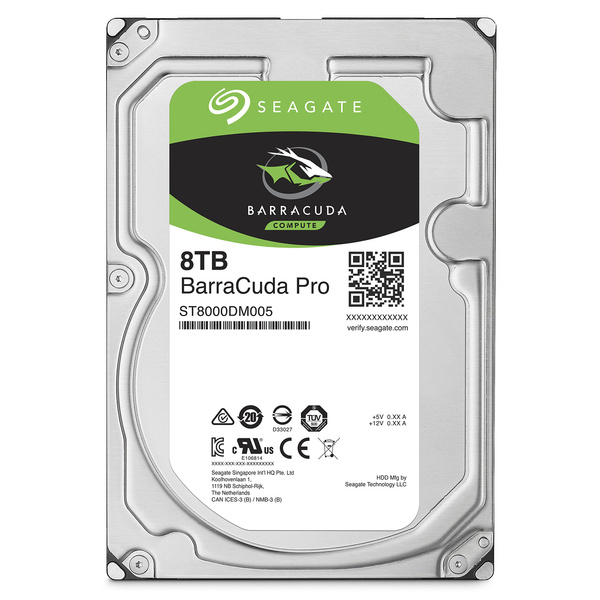 Dysk HDD Seagate BarraCuda Pro ST8000DM005 8TB (Uszkodzony)