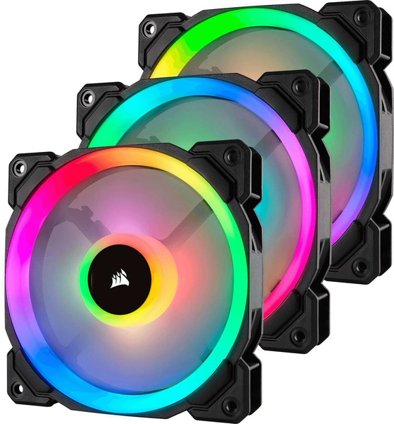 Zestaw 3 wentylatorów Corsair LL120 RGB 120mm (CO-9050072-WW)