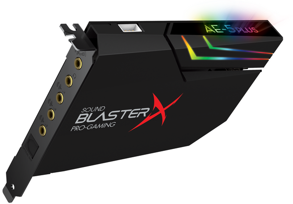 Karta dźwiękowa Creative Sound Blaster X PRO-Gaming AE-5 Plus USZKODZONA