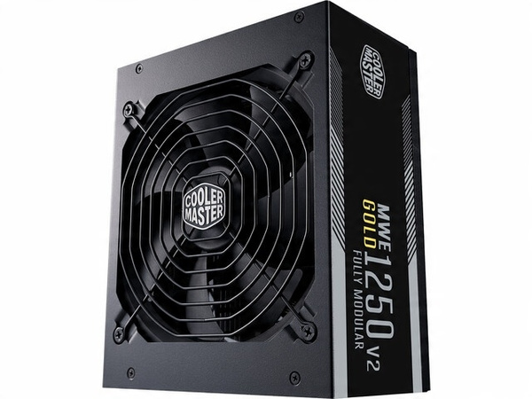 ZASILACZ MODULARNY ATX COOLER MASTER MWE V2 1250W 80+ GOLD (MPE-C501-AFCAG-EU)