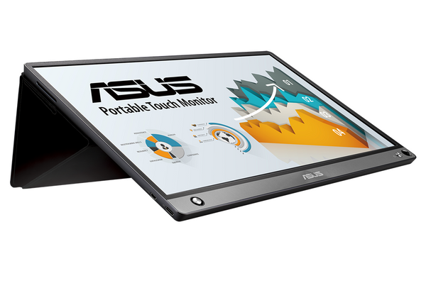 Przenośny monitor dotykowy Asus ZenScreen Touch MB16AMT (W)