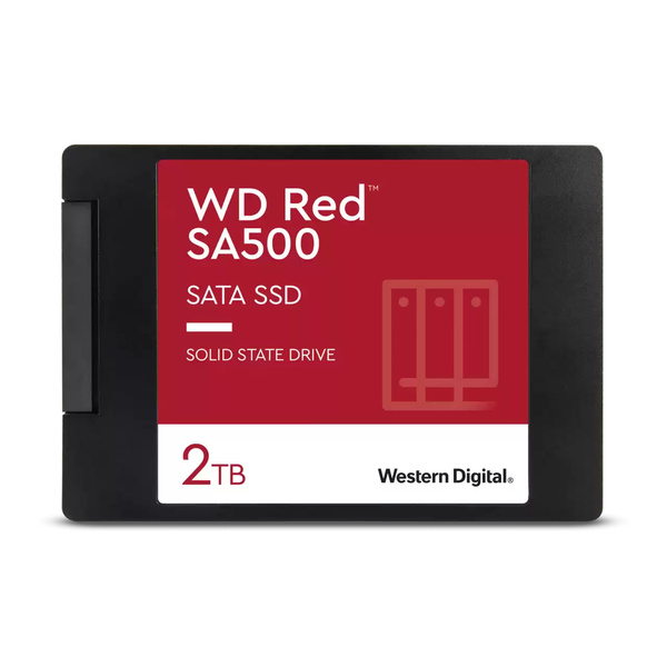 Dysk SSD WD Red SA500 SSD 2 TB 2,5" SATA III (WDS200T2R0A)