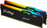 Pamięć RAM Kingston Fury Beast RGB DDR5 16GB 6000MHz CL36 KF560C36BBEAK2-16