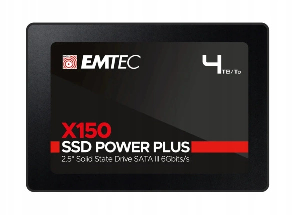 Dysk SSD Emtec X150 4TB 2,5" SATA III  USZKODZONY (ECSSD4TX150)