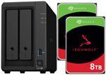 Serwer NAS Synology DiskStation DS723+ 16TB (2x8TB) Seagate IronWolf