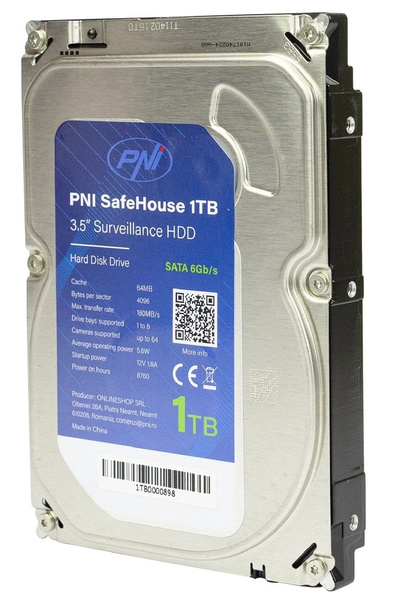 Dysk twardy HDD 3,5" PNI SafeHouse 1 TB SATA III CCTV PNI-HDD-SF-1TB