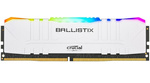Pamięć RAM Crucial Ballistix RGB White 8GB DDR4 3600MHz CL16 (BL8G36C16U4WL)
