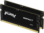Pamieć RAM SO-DIMM Kingston Fury Impact 32GB (2x16GB) DDR5 5600MHz CL40 (KF556S40IBK2-32)