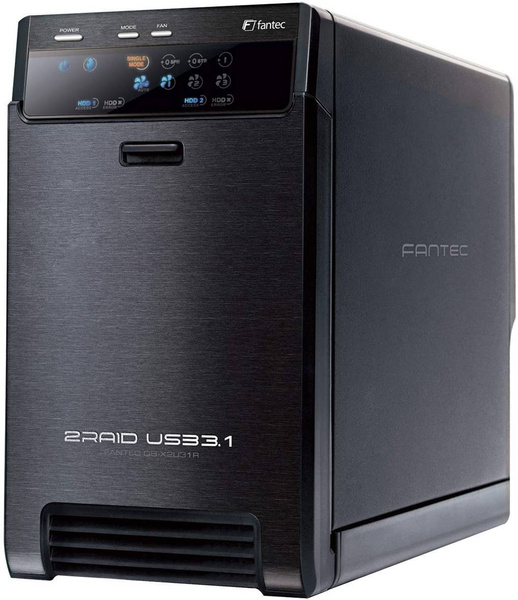 Obudowa HDD 3.5" RAID Fantec QB-X2U31R 2-Bay