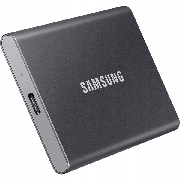 Dysk zewnętrzny Samsung Portable SSD T7 4TB szary (MU-PC4T0T/WW) USZKODZONY