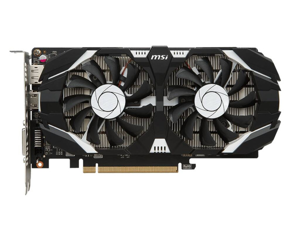 Karta graficzna MSI GTX 1050 Ti 4 GB (GTX 1050 Ti 4GT OC) USZKODZONA