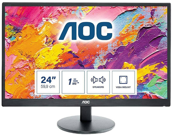 MONITOR DO BIURA 23.6 CALA  AOC E2470SWH