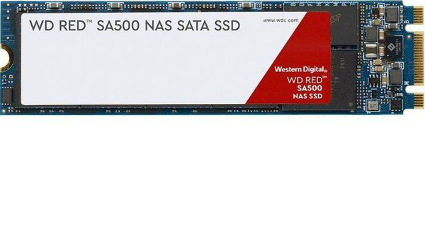 Dysk SSD WD Red SA500 500GB M.2 2280 SATA III (WDS500G1R0B)