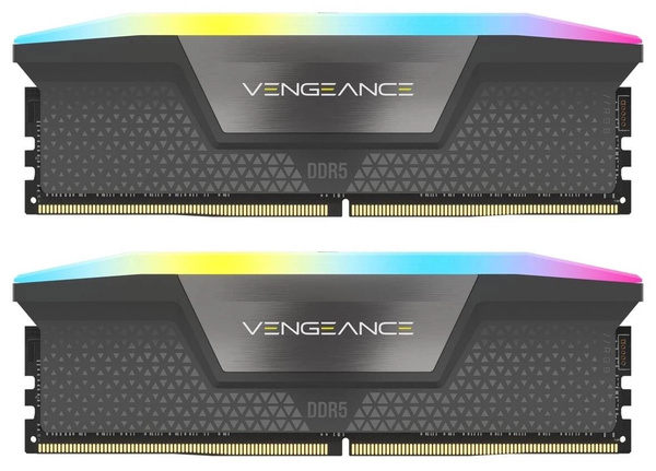 Pamięć RAM Corsair Vengeance RGB DDR5 32GB 6200MHz CL36 (CMH32GX5M2B6200C36)