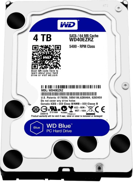 Dysk HDD WESTERN DIGITAL WD40EZRZ 4TB USZKODZONY
