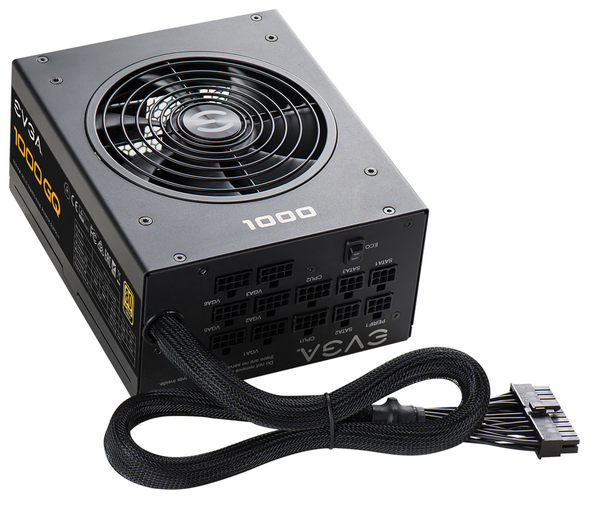 Modularny zasilacz ATX EVGA 1000 GQ 80 Plus Gold 1000W (210-GQ-1000-V2) (U)