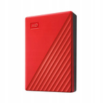 Dysk zewnętrzny WD My Passport 6TB USB3.2 Gen 1 Czerwony (WDBR9S0060BRD-WESN)