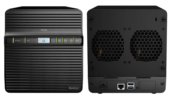 Serwer NAS Synology Diskstation DS420j + 16TB (4x4TB) Seagate Barracuda HDD