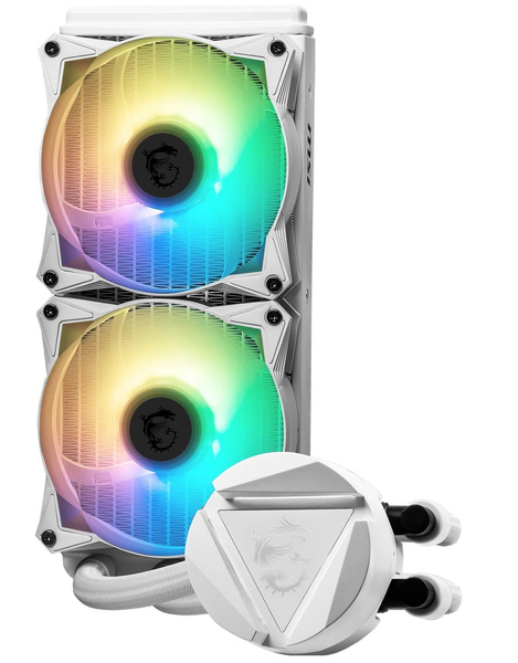 Chłodzenie wodne MSI MAG CoreLiquid 240R V2 White (U) (W) (B)