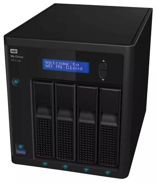 Serwer plików WD My Cloud PR4100 0TB WDBNFA0000NBK